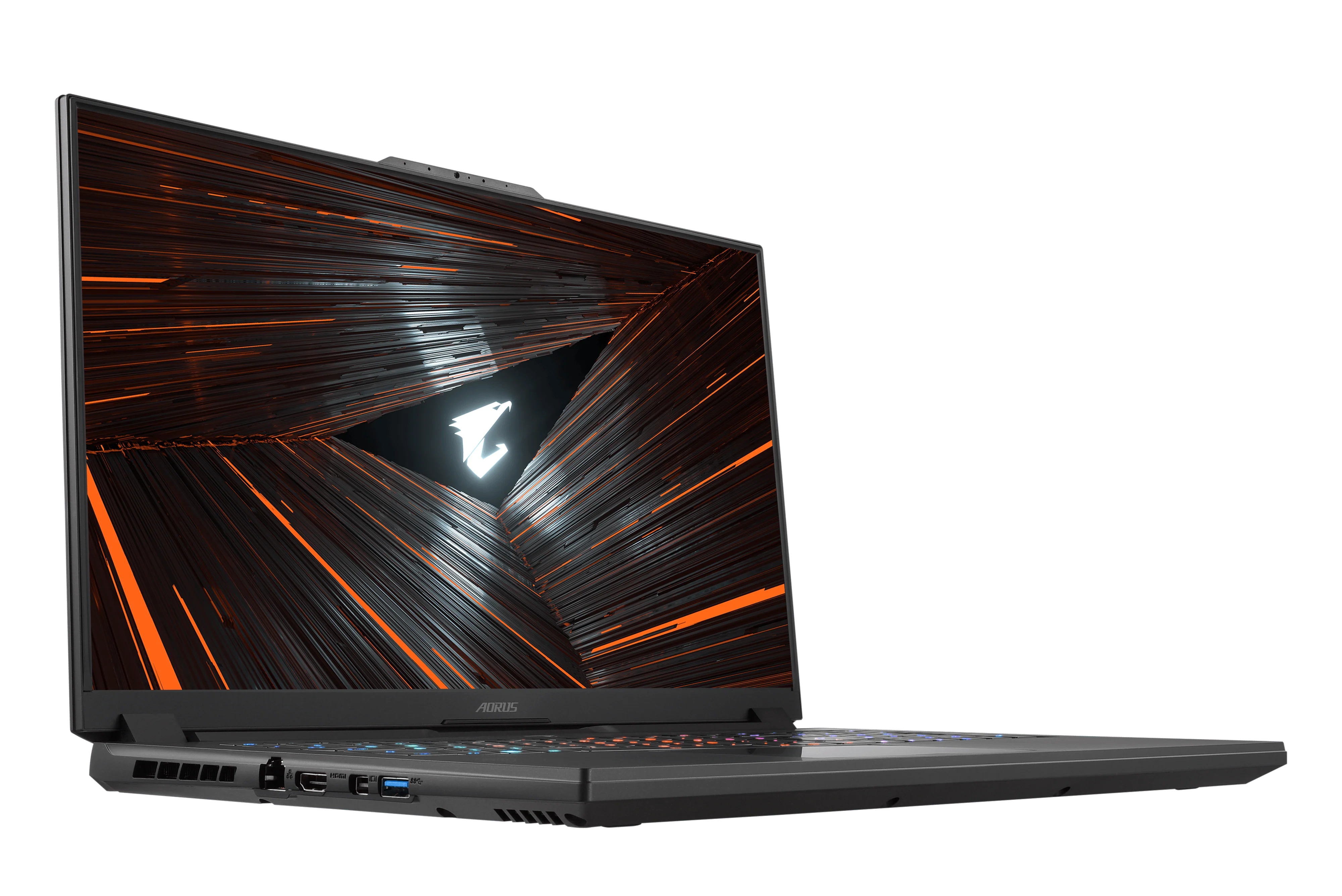 Gigabyte Aorus 17 XE5-73PH534GH Gaming Laptop (Black) | 17.3" FHD | i7-12700H | 16GB DDR5 | 1 TB SSD | RTX™ 3070 Ti | Windows 11 | Gigabyte Aorus G2 Backpack | AORUS H1 HEADSET | AORUS M4 RGB MOUSE - Image 8