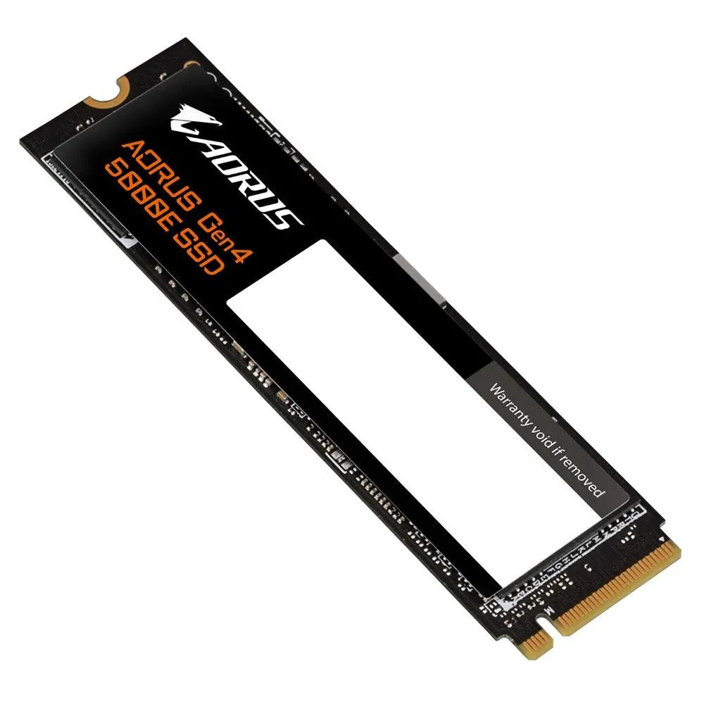 Gigabyte Aorus 500GB Gen4 5000E NVME M.2 PCIE X4 SSD (AG450E500G-G) - Image 5