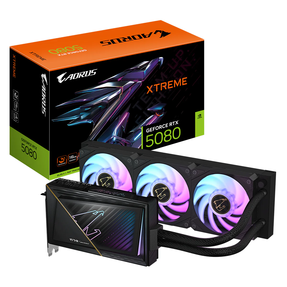 Gigabyte Aorus GeForce RTX 5080 Extreme Waterforce 16GB GDDR7 Graphics Card - Image 8