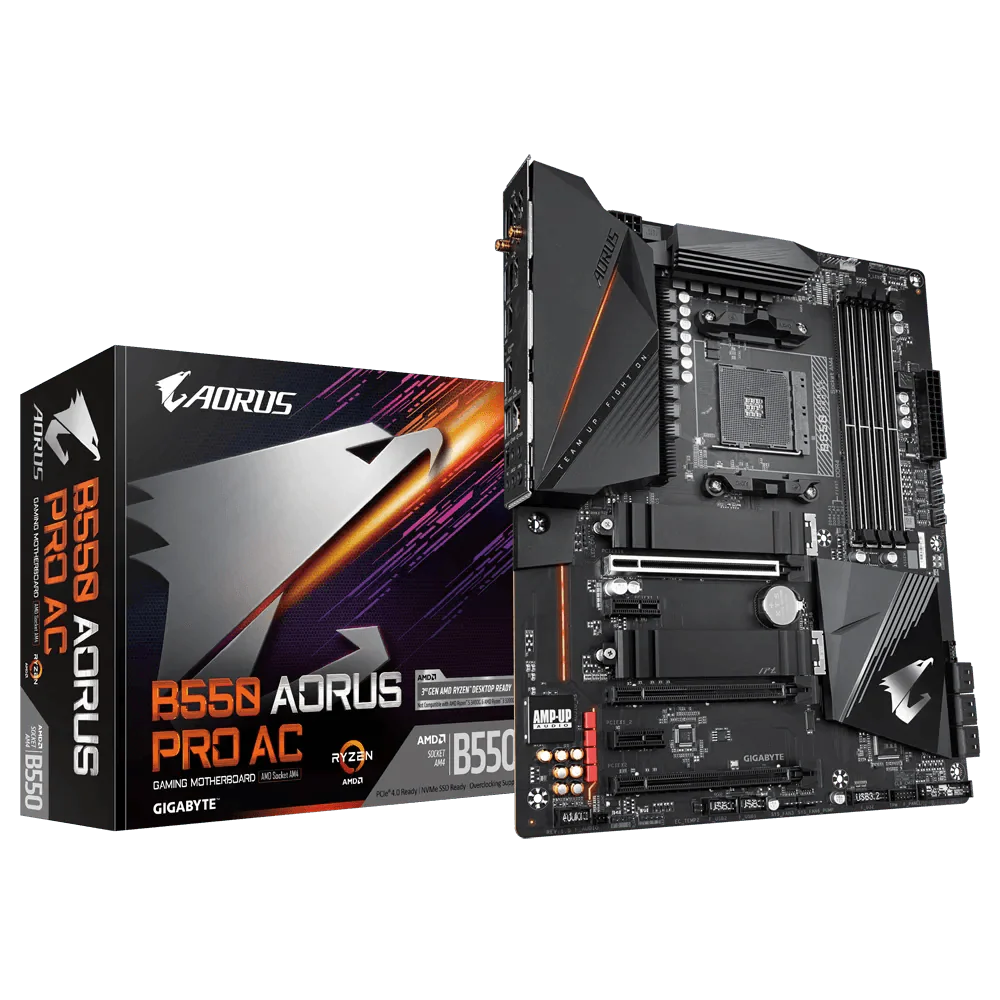 GIGABYTE B550 Aorus Pro AC Gaming Motherboard - Image 6