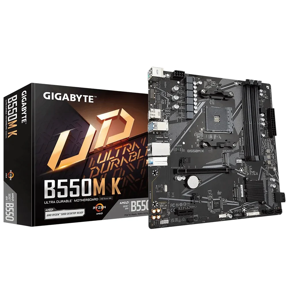 Gigabyte B550M K Ultra Durable Motherboard - Image 5