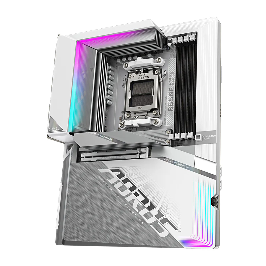 Gigabyte B650E Aorus Stealth ICE DDR5 Gaming Motherboard - Image 5