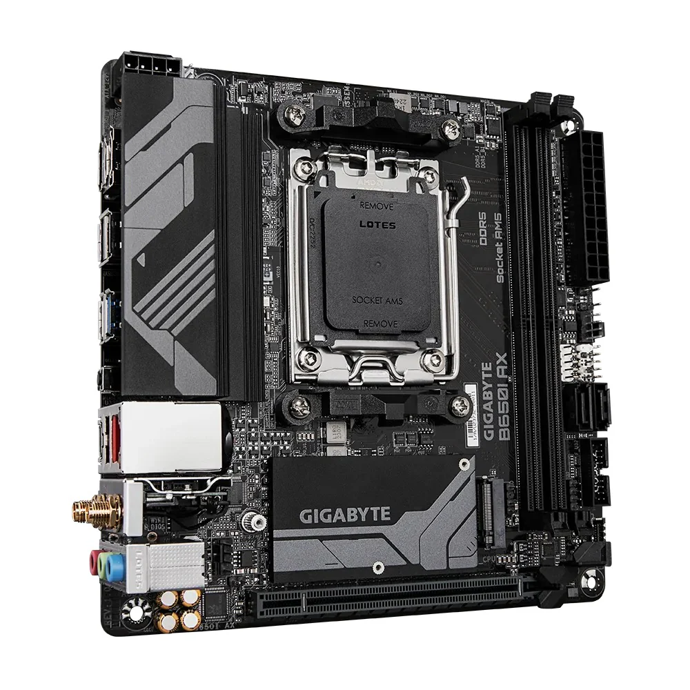 Gigabyte B650I AX AMD AM5 DDR5 Ultra Durable Motherboard - Image 3