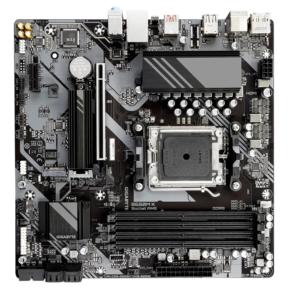 Gigabyte B650M-K DDR5 Motherboard - Image 3