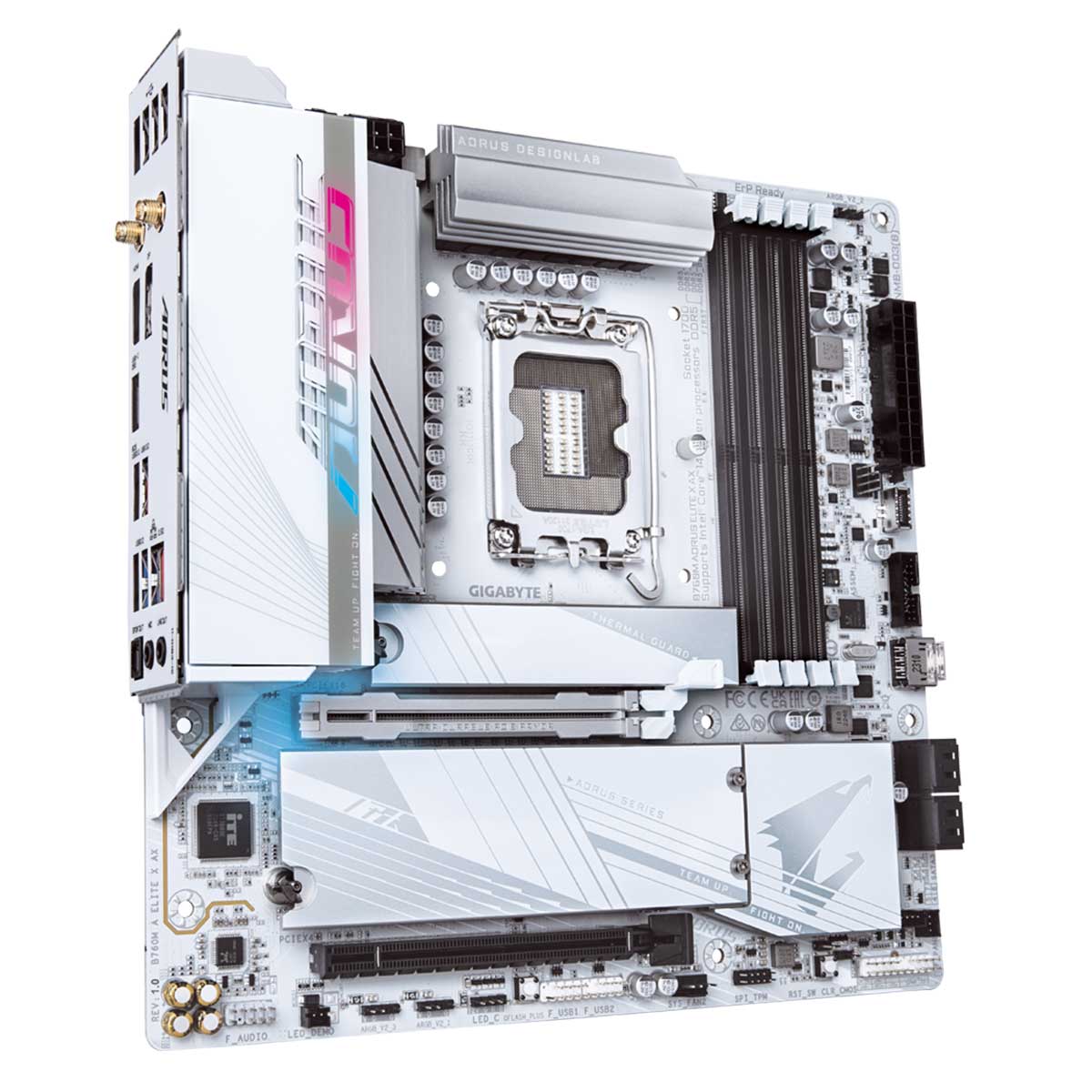 Gigabyte B760M Aorus ELITE X AX DDR5 Motherboard - Image 2