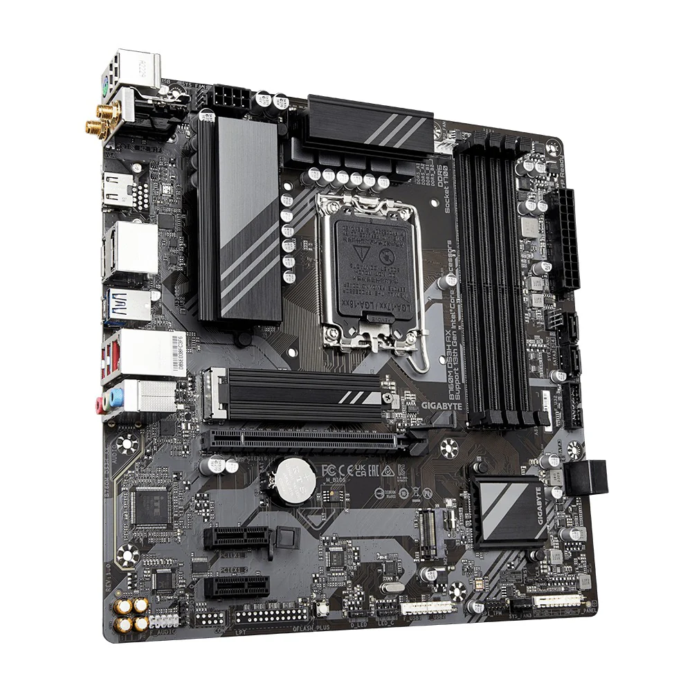 Gigabyte B760M DS3H AX DDR5 Ultra Durable Motherboard - Image 3