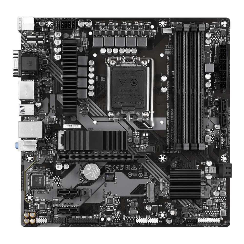 Gigabyte B760M DS3H DDR4 Ultra Durable Motherboard - Image 2