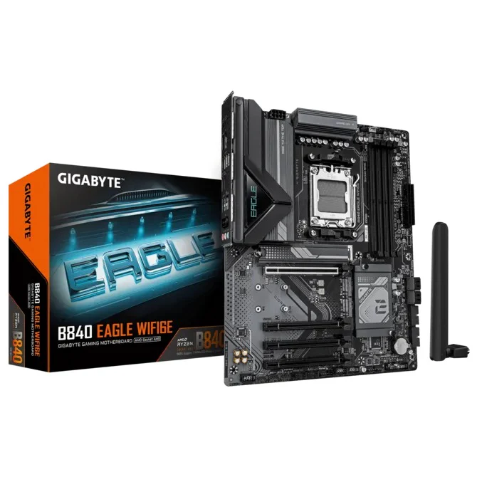 Gigabyte B840 Eagle WiFi6E DDR5 AMD Gaming Motherboard - Image 5