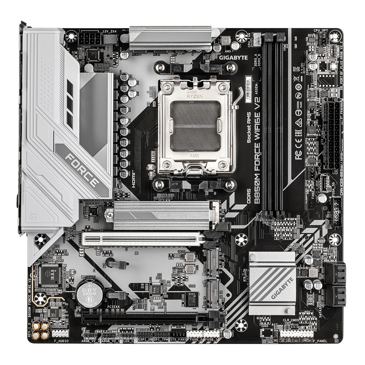 Gigabyte B850M Force WiFi6E V2 DDR5 Gaming MotherBoard - Image 2
