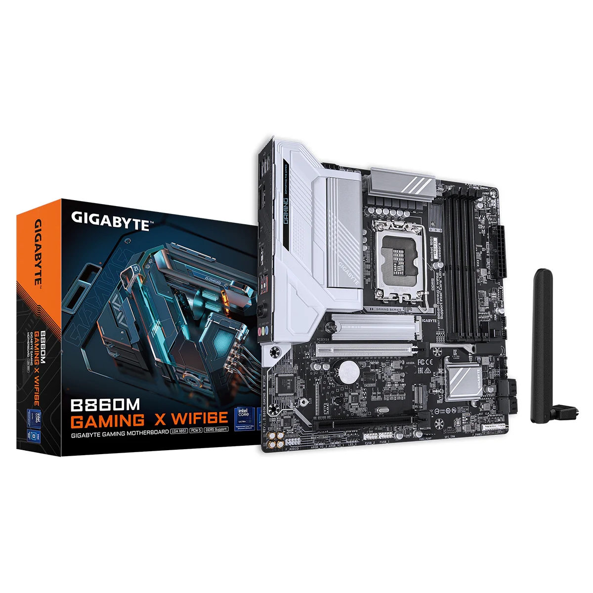 Gigabyte B860M Gaming X WiFi6E Intel DDR5 Motherboard - Image 4