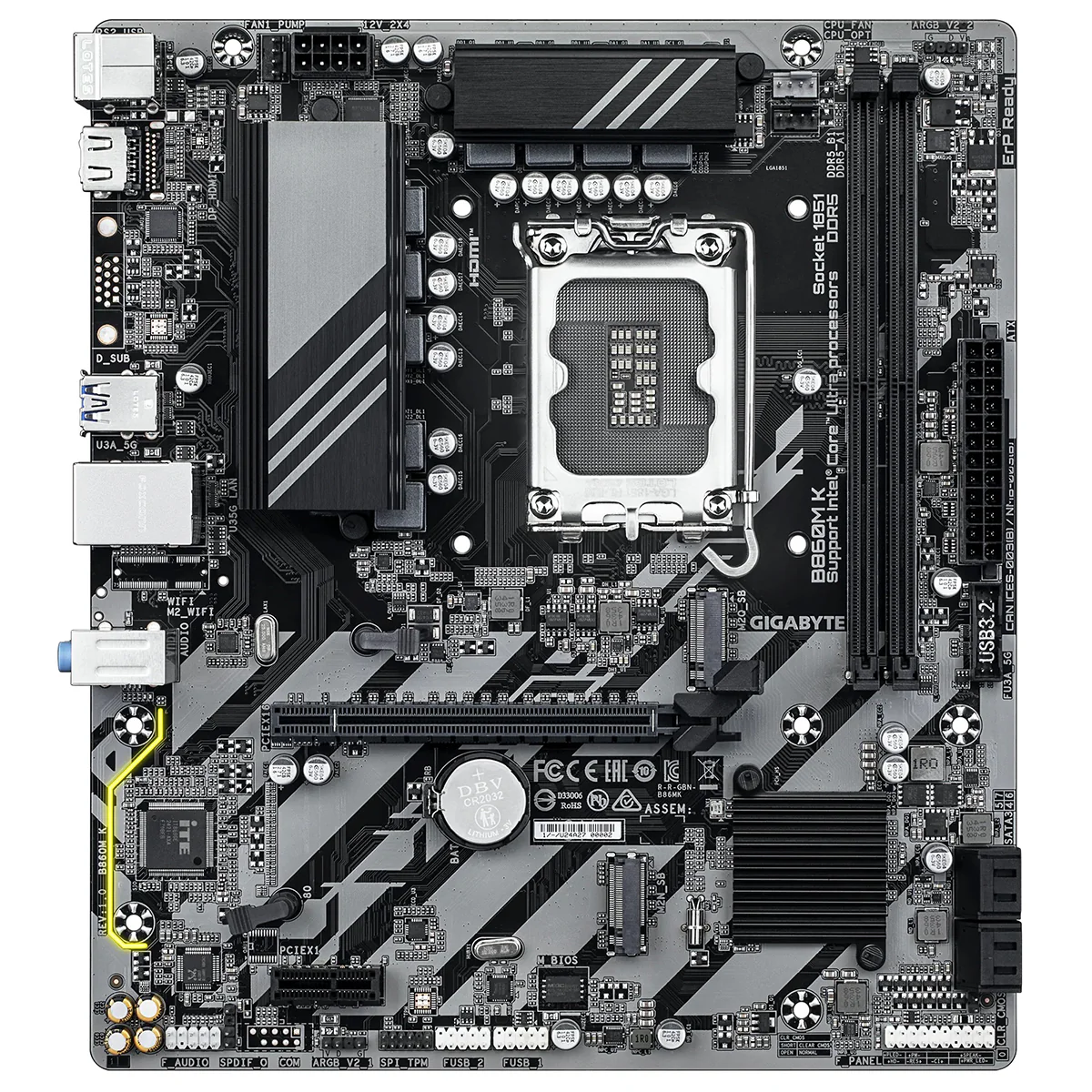 Gigabyte B860M K DDR5 Intel UD Motherboard - Image 3