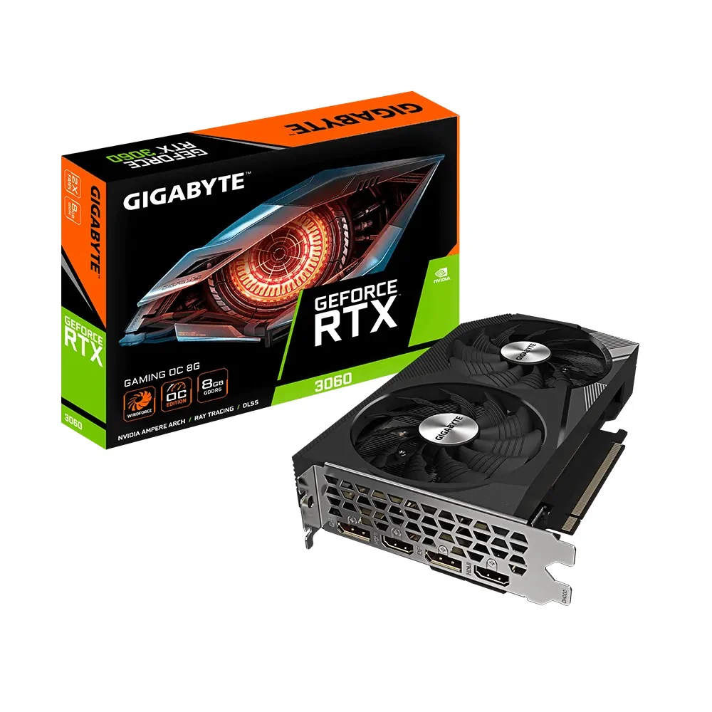 Gigabyte GeForce RTX 3060 Gaming OC 8GB Rev 2.0 GDDR6 Graphics Card - Image 8