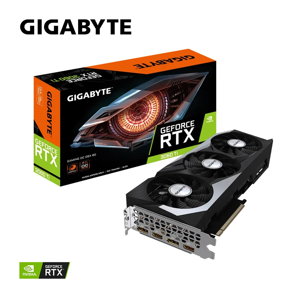 Gigabyte GeForce RTX 3060 TI Gaming OC 8GB GDDR6X Graphics Card - Image 9