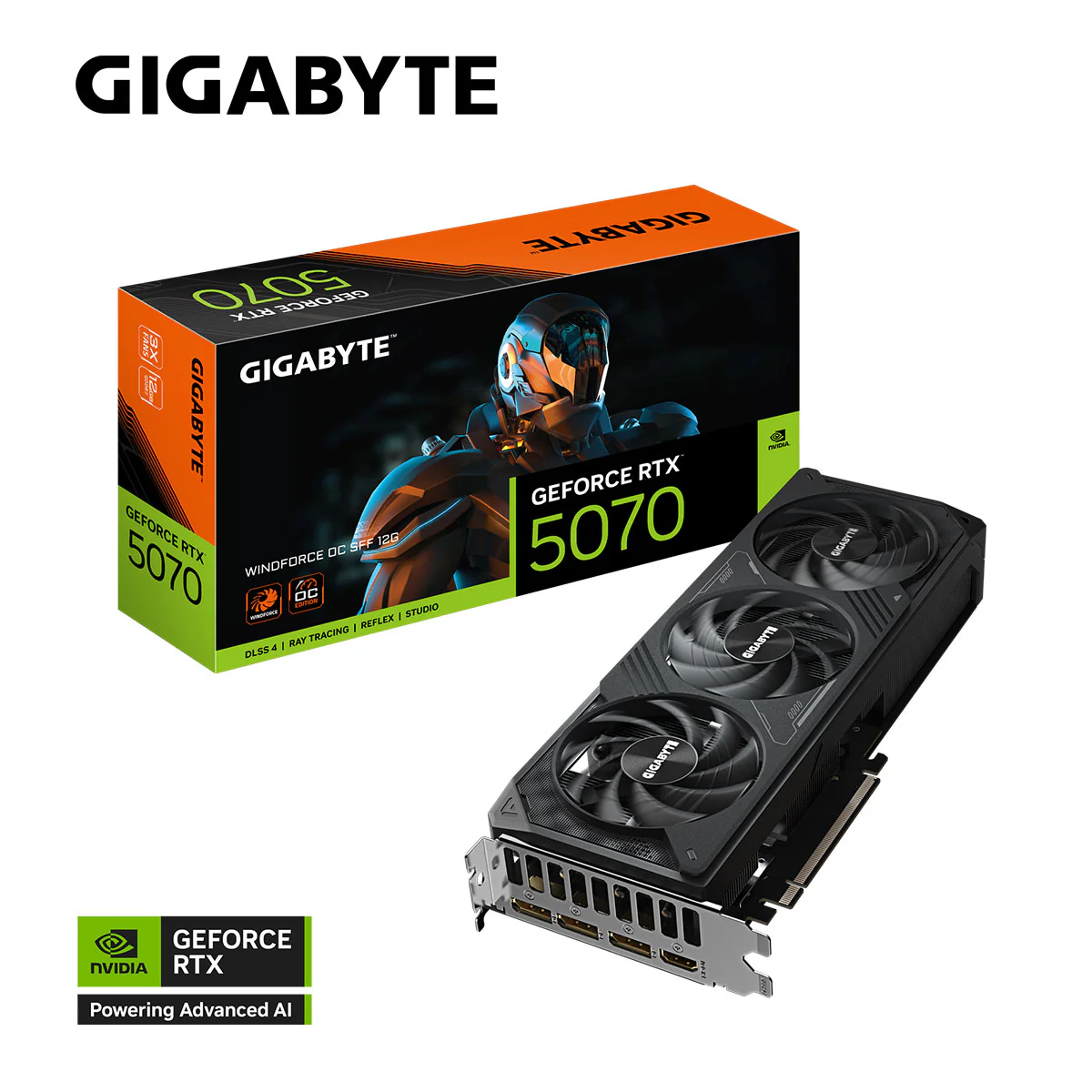 Gigabyte Geforce RTX 5070 Windforce SFF 12GB Graphics Card - Image 10