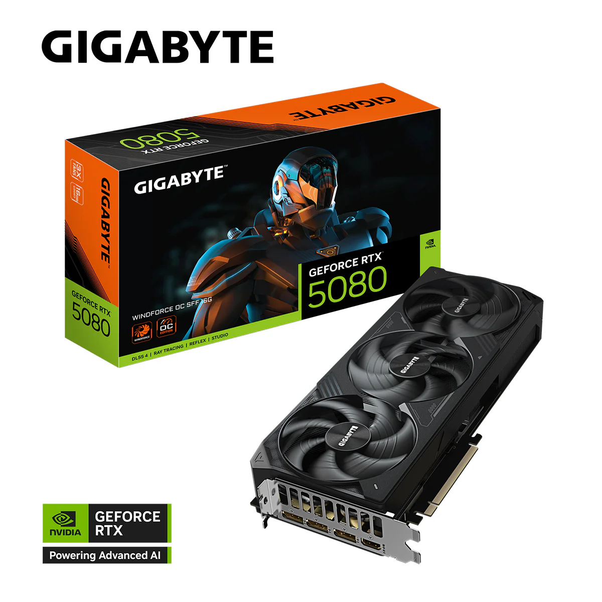 Gigabyte GeForce RTX 5080 Windforce OC SFF 16GB GDDR7 Graphics Card - Image 11
