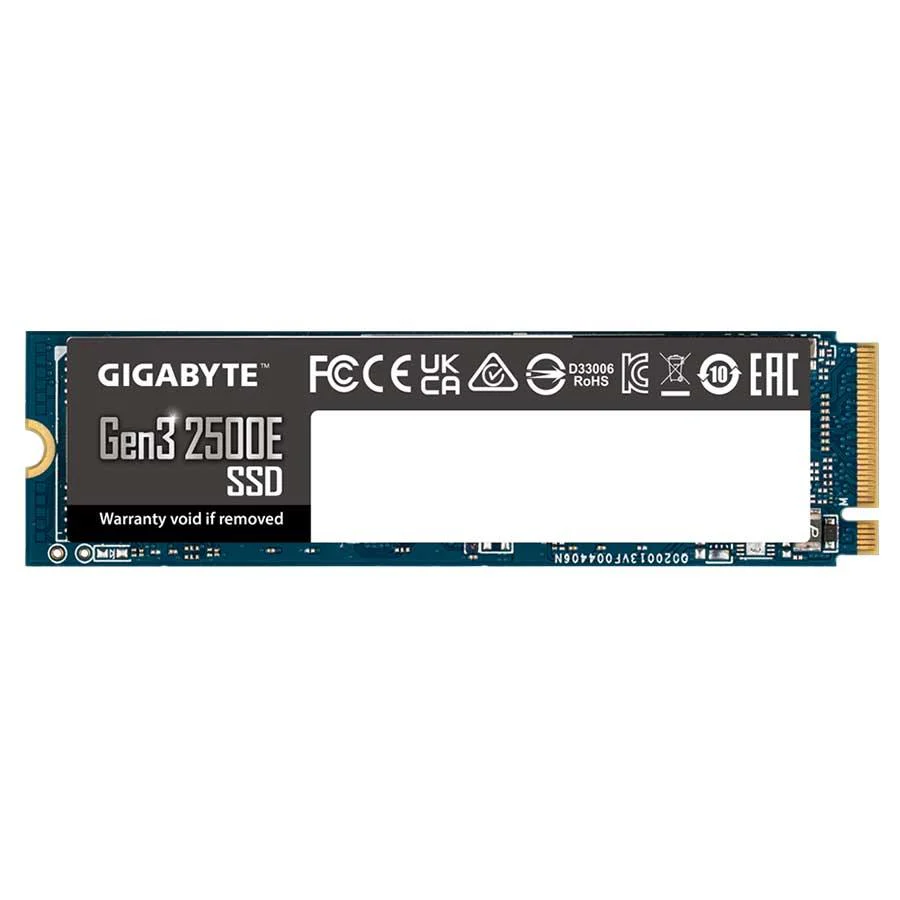 Gigabyte GEN3 2500E 500GB PCIE 3.0 X4 NVME SSD (G325E500G)
