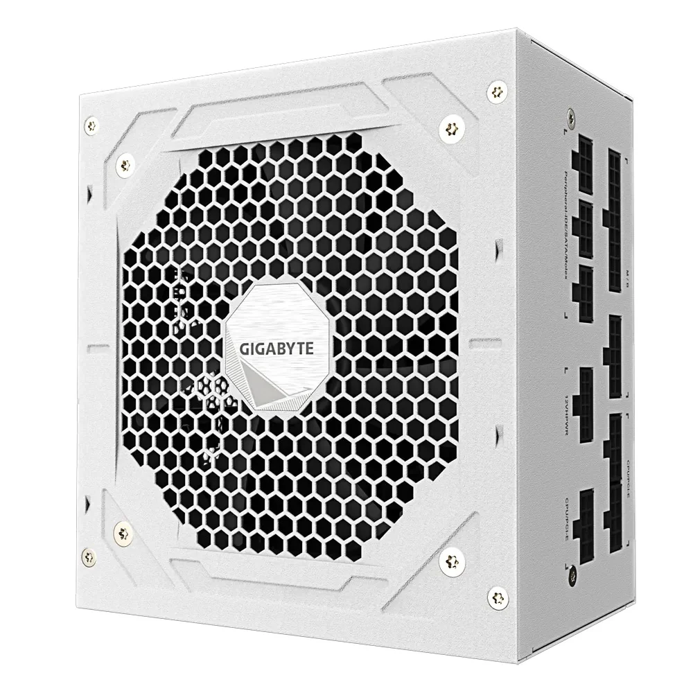 Gigabyte GP-850GM PG5W 850W 80 Plus Gold PCIE 5.0 ATX 3.0 Modular Power Supply (White) - Image 4