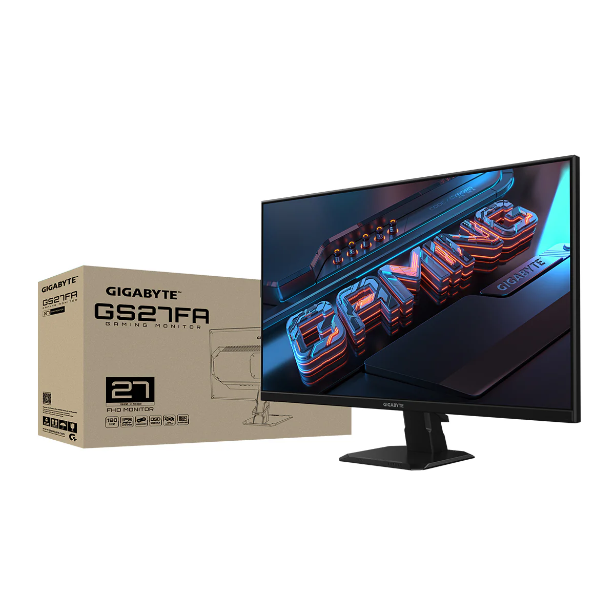 Gigabyte GS27FA 27" FHD (1920x1080) 180Hz 1ms MPRT SS IPS Gaming Monitor - Image 8
