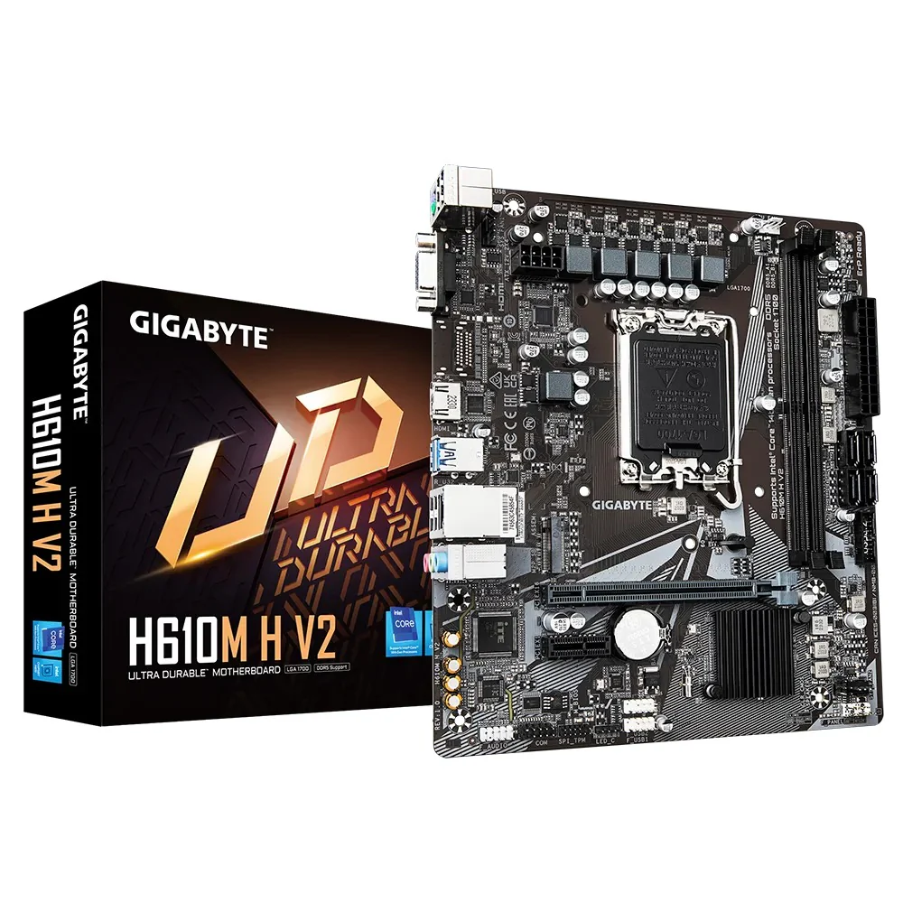Gigabyte H610M H V2 DDR5 UD Motherboard - Image 5