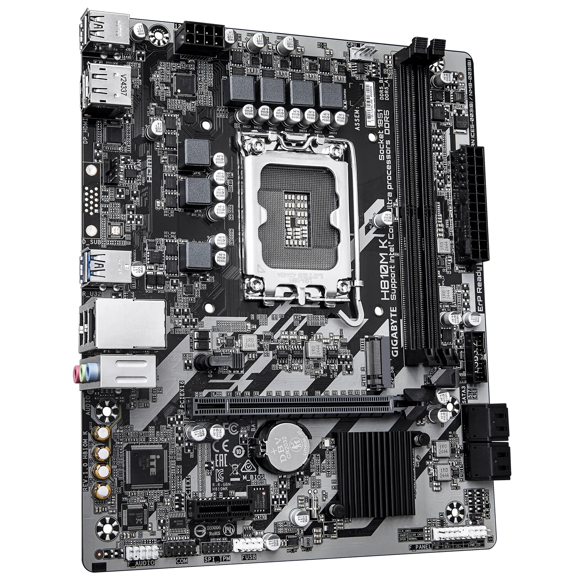 Gigabyte H810M K DDR5 Intel UD Motherboard - Image 3