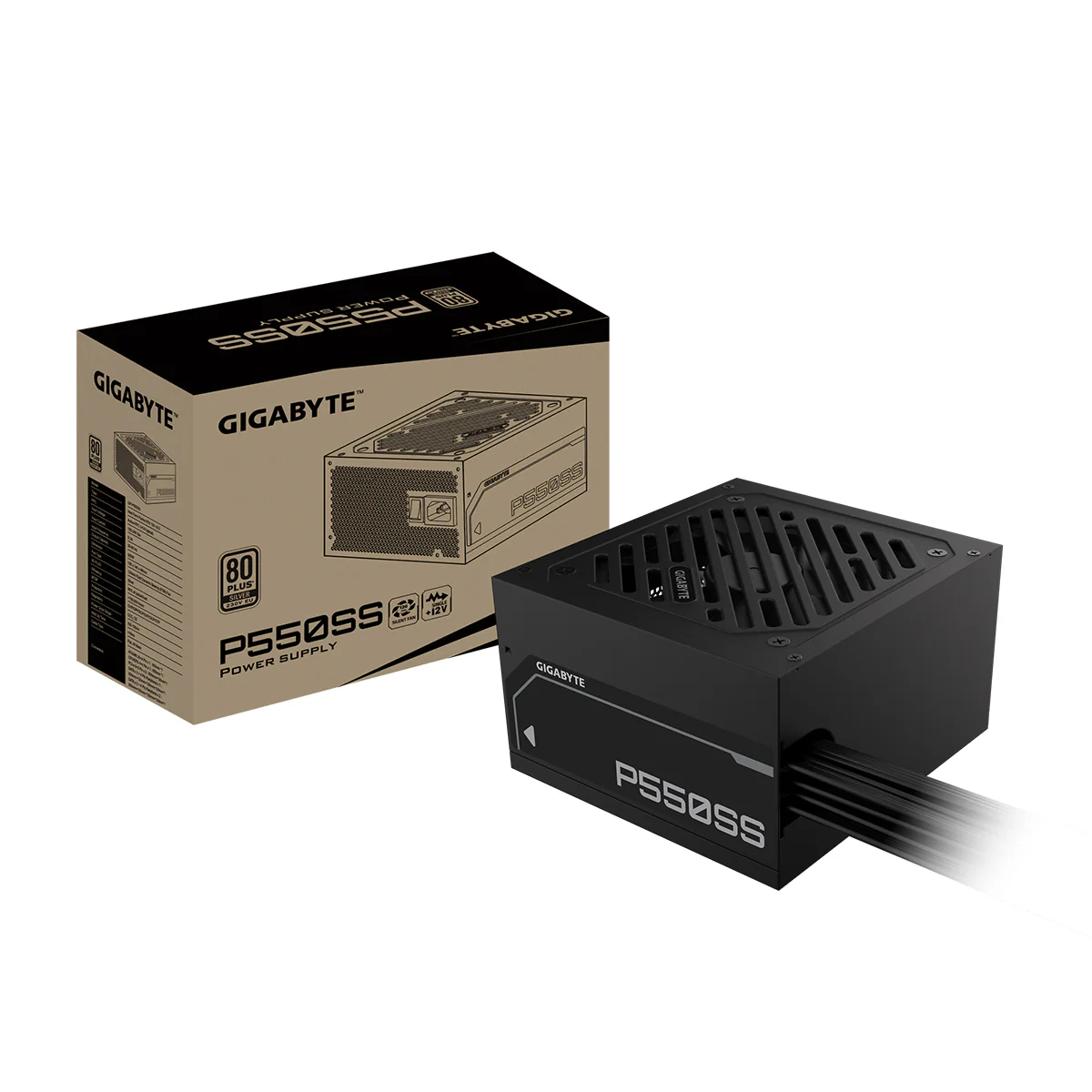 Gigabyte P550SS 80+ Silver 550W Intel ATX 3.0 Power Supply - Image 7