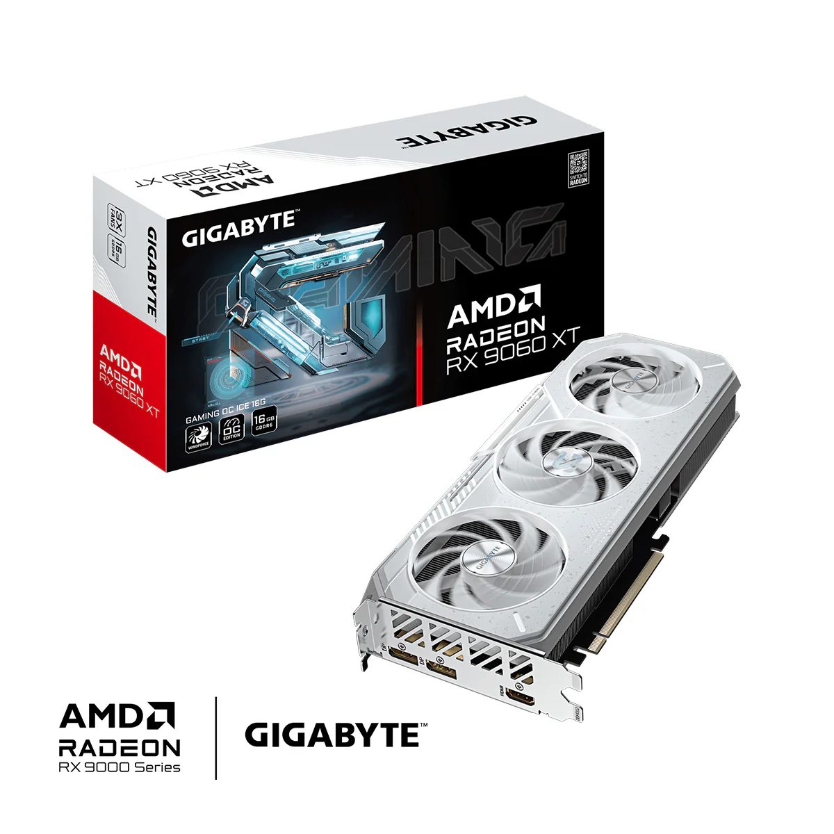 Gigabyte Radeon RX 9060 XT Gaming OC Ice 16GB GDDR6 Graphics Card - Image 13