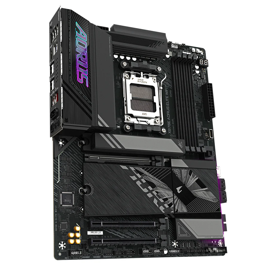 Gigabyte X870E Aorus Elite Wifi 7 DDR5 AMD Gaming Motherboard - Image 2