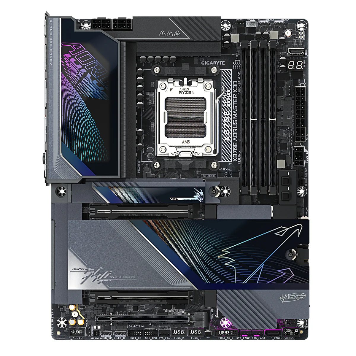 Gigabyte X870E Aorus Master X3D DDR5 AMD Gaming Motherboard - Image 2