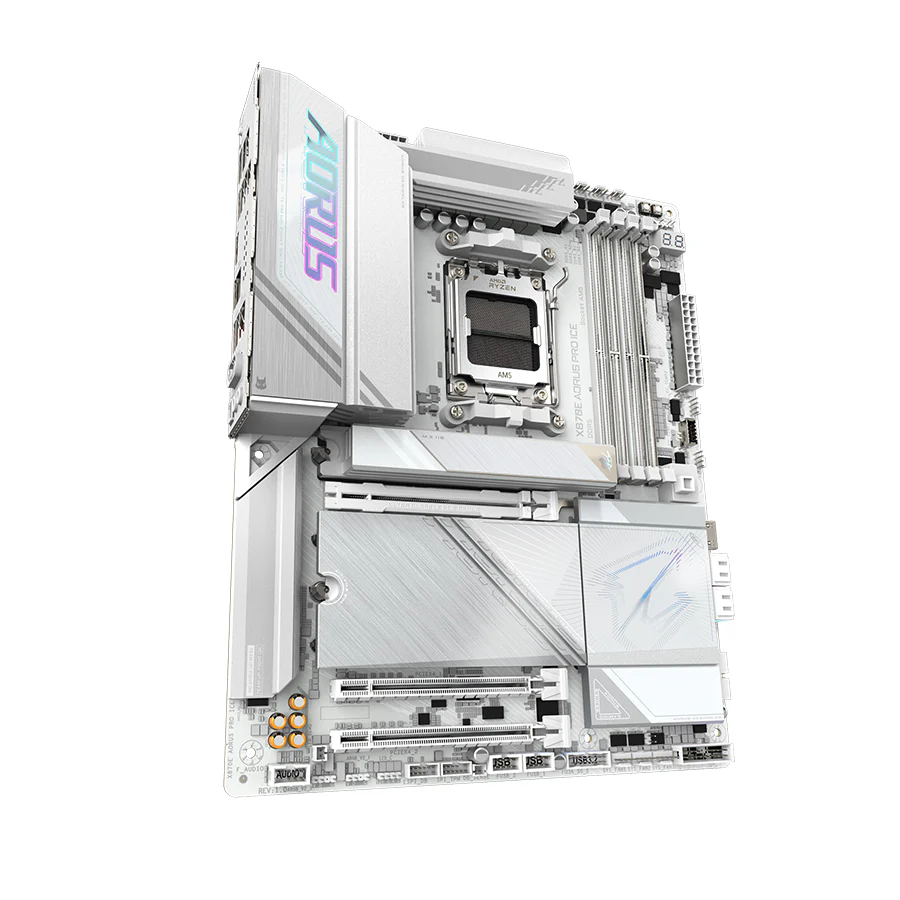 Gigabyte X870E Aorus Pro Ice DDR5 AMD Gaming Motherboard - Image 2