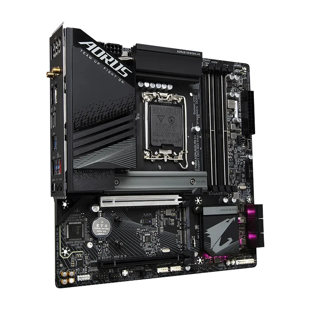 Gigabyte Z790M Aorus Elite AX Gaming Motherboard - Image 2