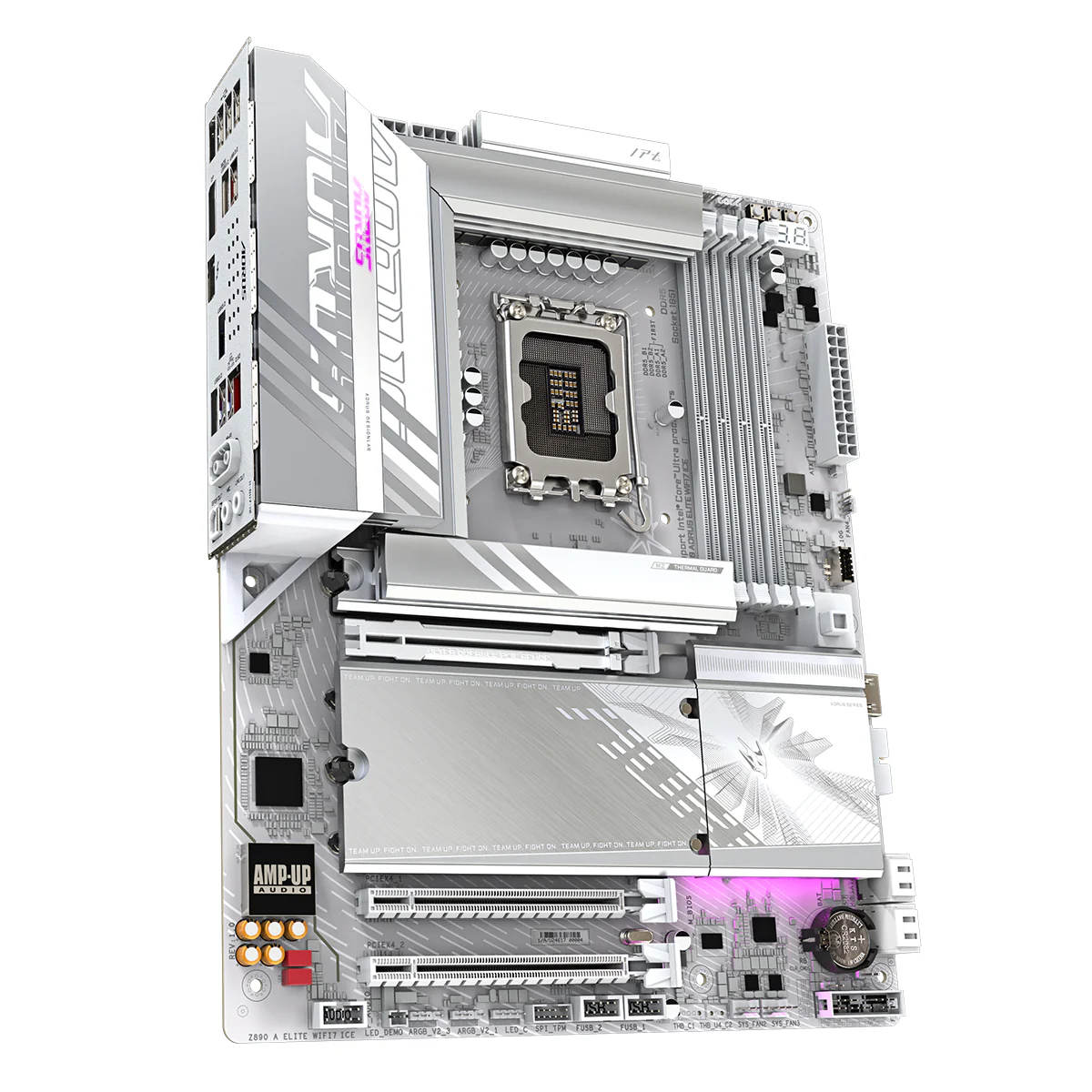 Gigabyte Z890 Aorus Elite Wifi 7 Ice DDR5 Intel Gaming Motherboard - Image 3