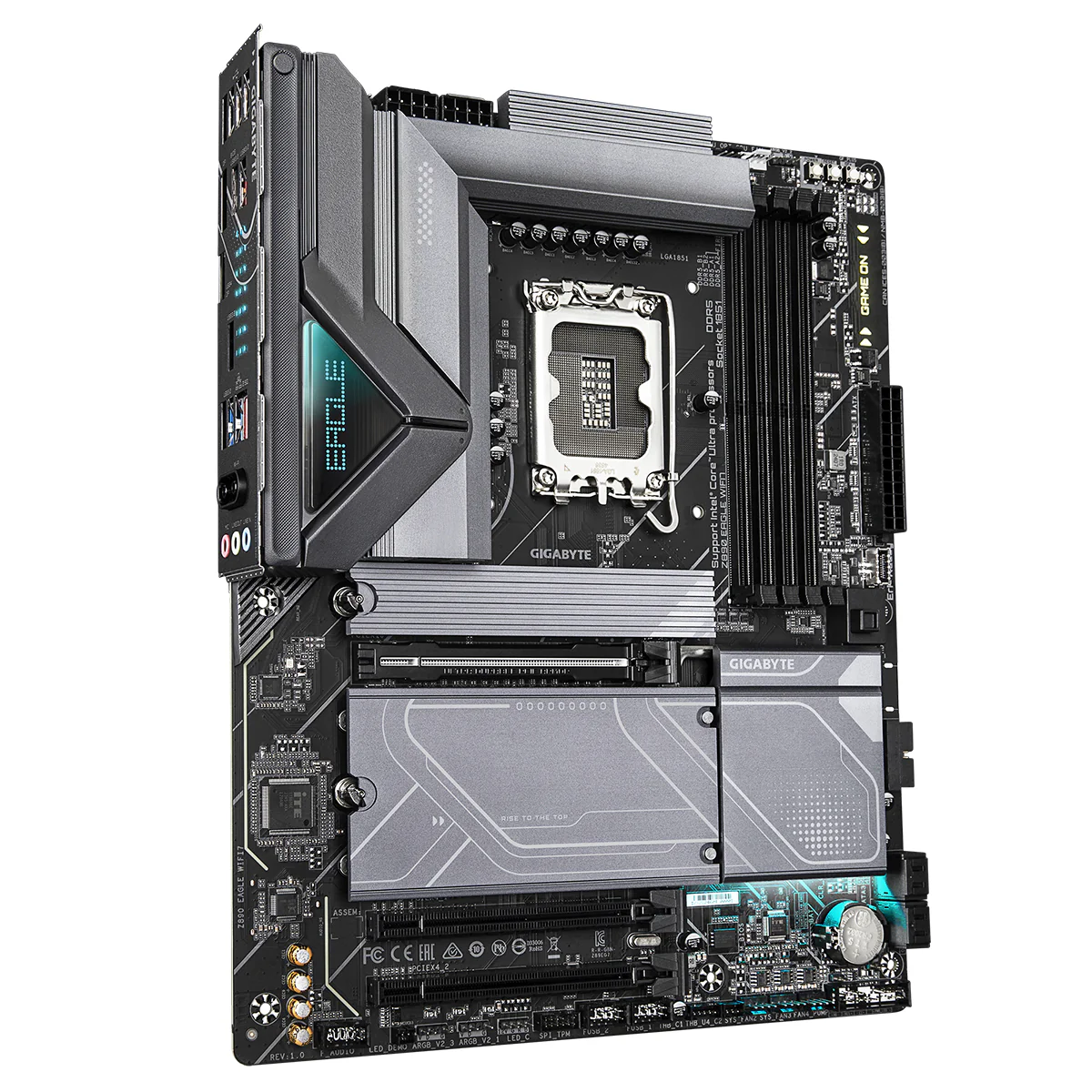 Gigabyte Z890 Eagle Wifi 7 DDR5 Intel Gaming Motherboard - Image 2