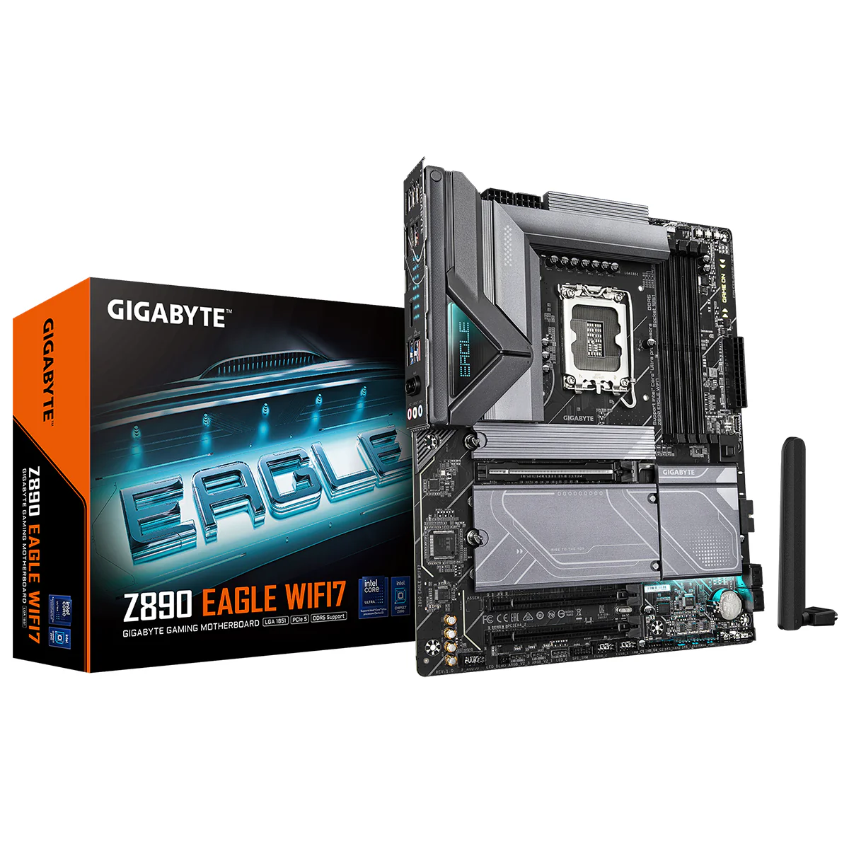 Gigabyte Z890 Eagle Wifi 7 DDR5 Intel Gaming Motherboard - Image 4