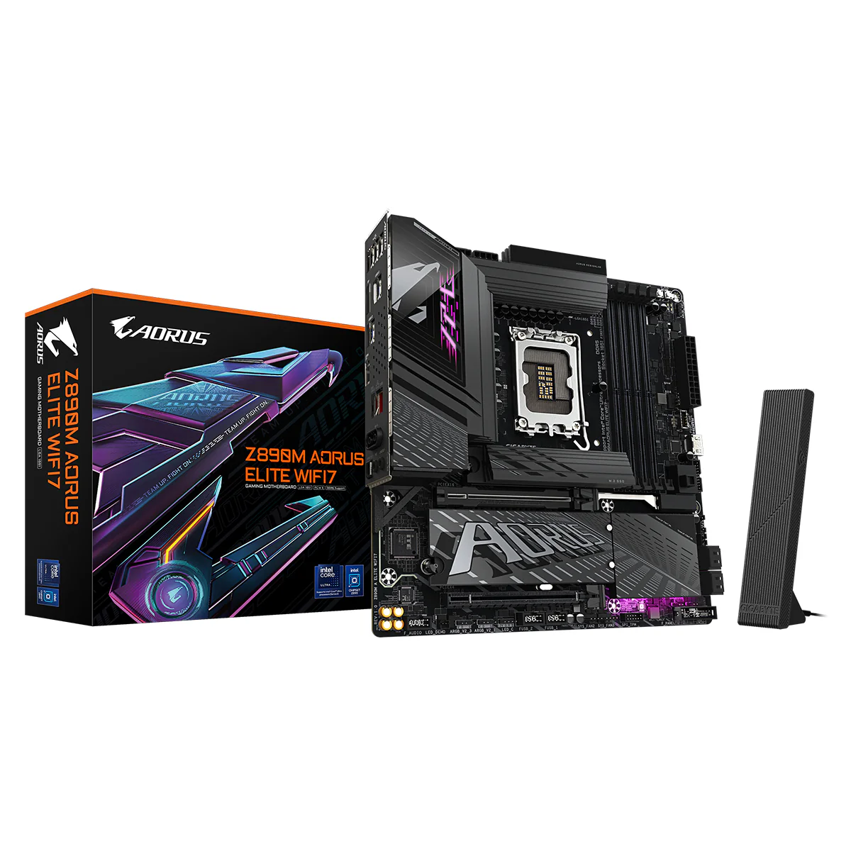 Gigabyte Z890M Aorus Elite Wifi 7 Intel DDR5 Gaming Motherboard - Image 6