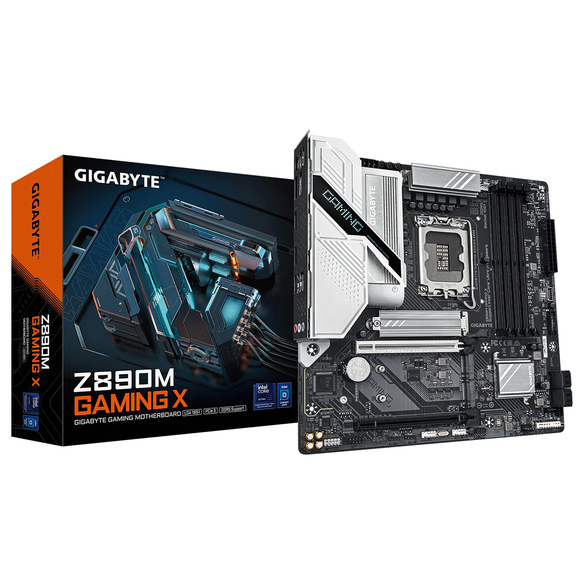 Gigabyte Z890M Gaming X Intel DDR5 Motherboard - Image 4