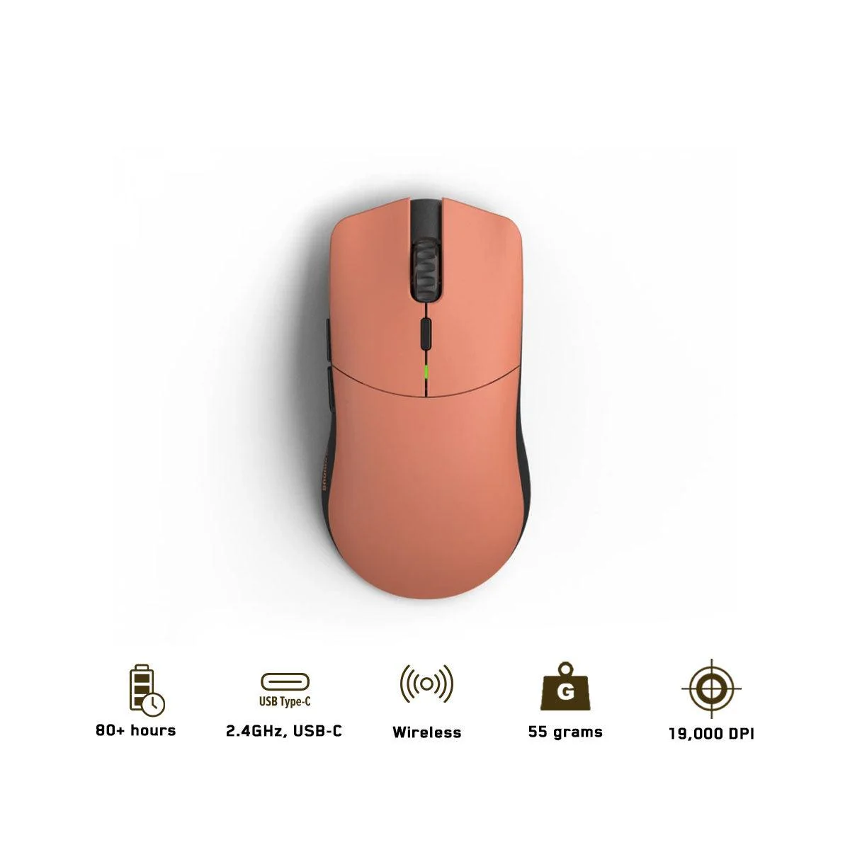 Glorious Forge Model O Pro Wireless Gaming Mouse (Red Fox) - Image 2