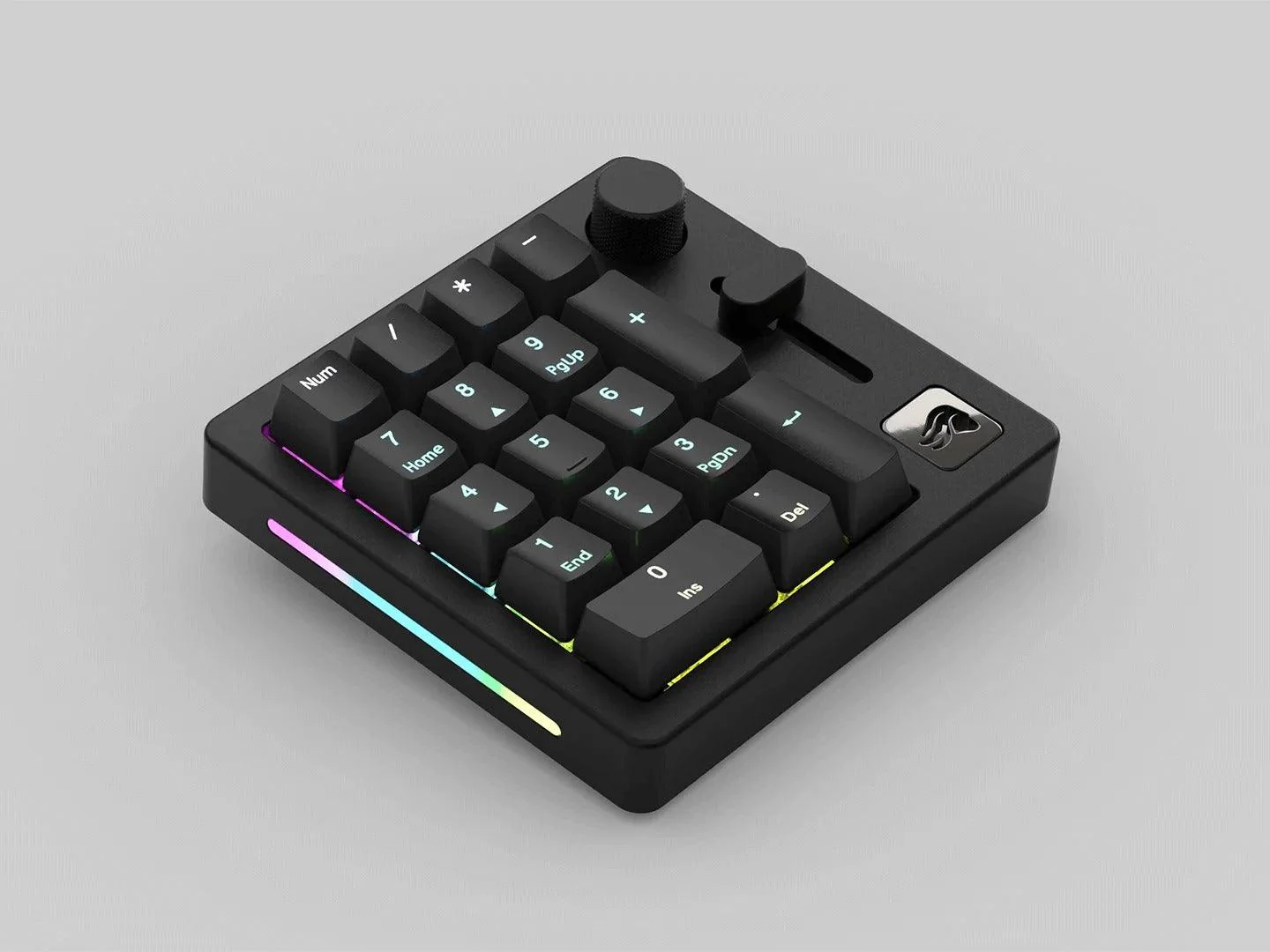 Glorious GMMK Numpad Premium Wireless Macro Pad (Black Slate) - Image 4