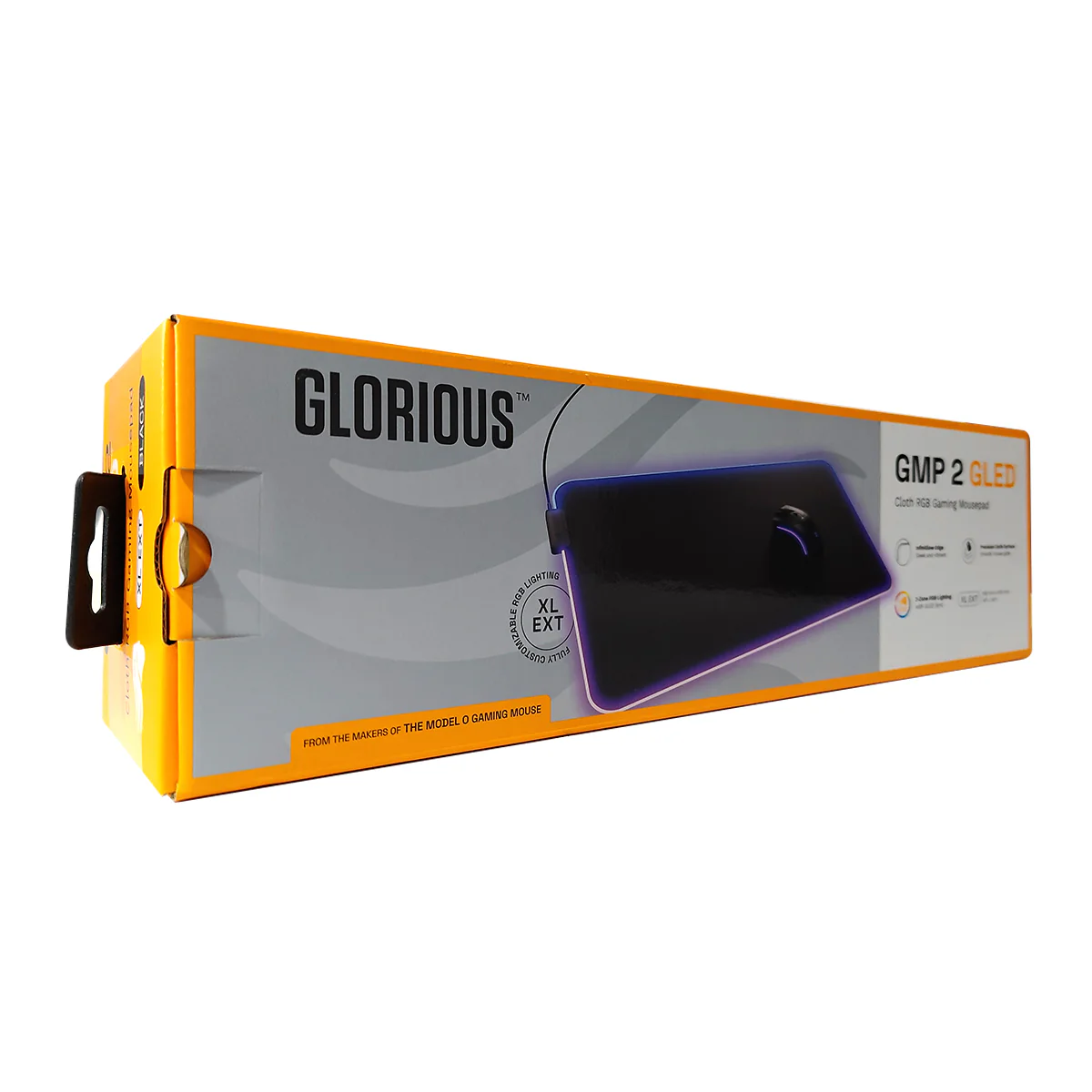 Glorious GMP 2 GLED RGB Cloth Gaming Mousepad - Black (XL, XXL, 3XL, Large Extended, XL Extended) - Image 10