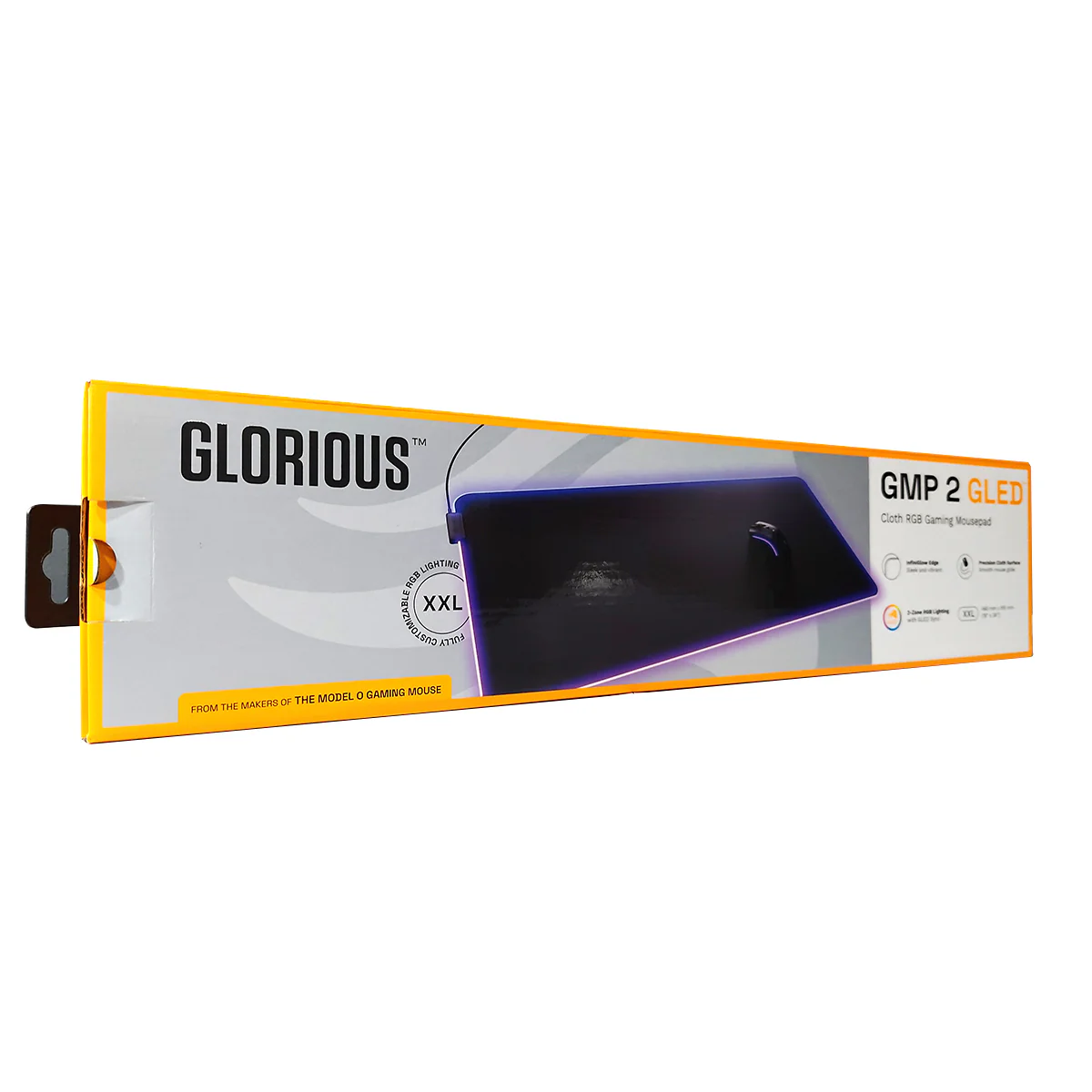 Glorious GMP 2 GLED RGB Cloth Gaming Mousepad - Black (XL, XXL, 3XL, Large Extended, XL Extended) - Image 20