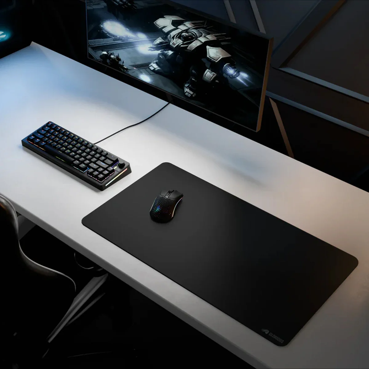 Glorious GMP 2 XXL Stitchless Cloth Gaming Mousepad (Black) (GLO-MP2-CLTH-EGL-XXL-BLK) - Image 6