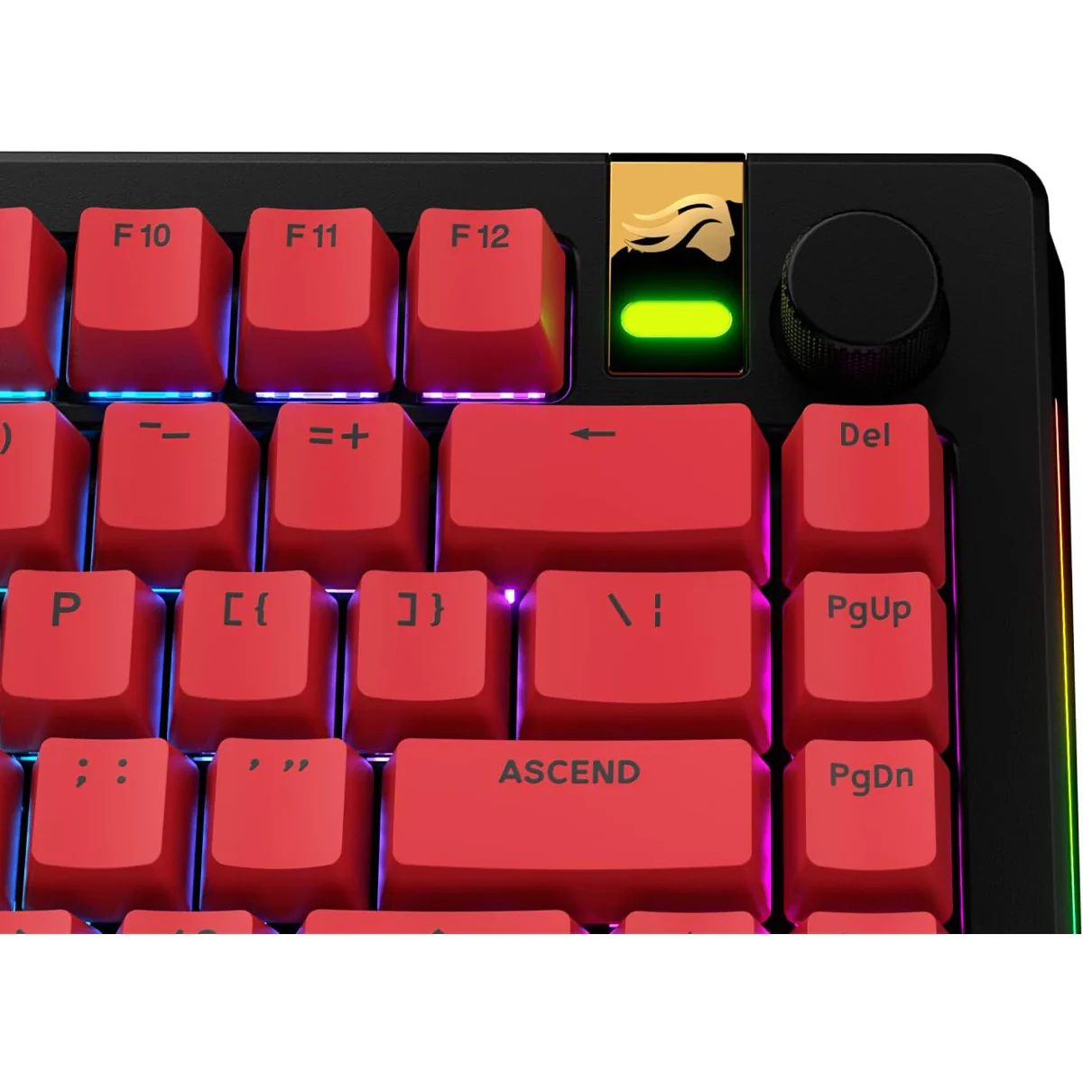 Glorious GPBT Basics Keycaps 130 Keys (Classic Black, Potion Pink, Epic Purple, Revive Red) - Image 29