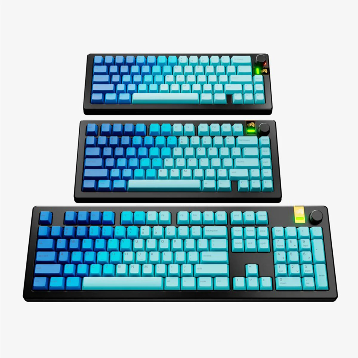Glorious GPBT Gradient Keycaps (Grapefruit, Nebula, Ocean, Rain Forest, Celestial Fire, Celestial Ice) - Image 13