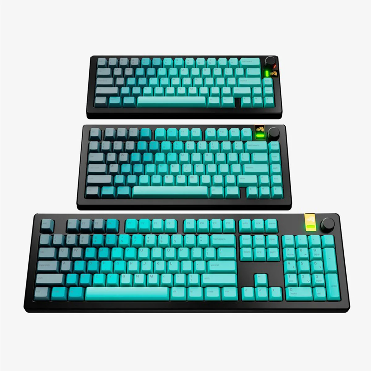 Glorious GPBT Gradient Keycaps (Grapefruit, Nebula, Ocean, Rain Forest, Celestial Fire, Celestial Ice) - Image 17