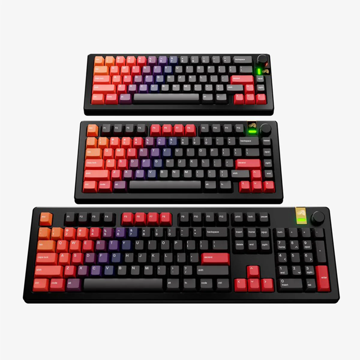Glorious GPBT Gradient Keycaps (Grapefruit, Nebula, Ocean, Rain Forest, Celestial Fire, Celestial Ice) - Image 21