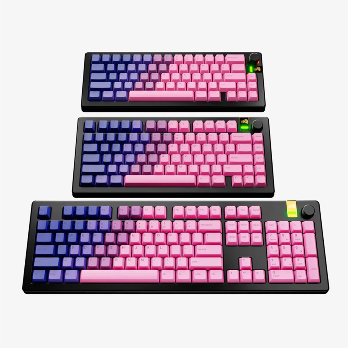 Glorious GPBT Gradient Keycaps (Grapefruit, Nebula, Ocean, Rain Forest, Celestial Fire, Celestial Ice) - Image 9