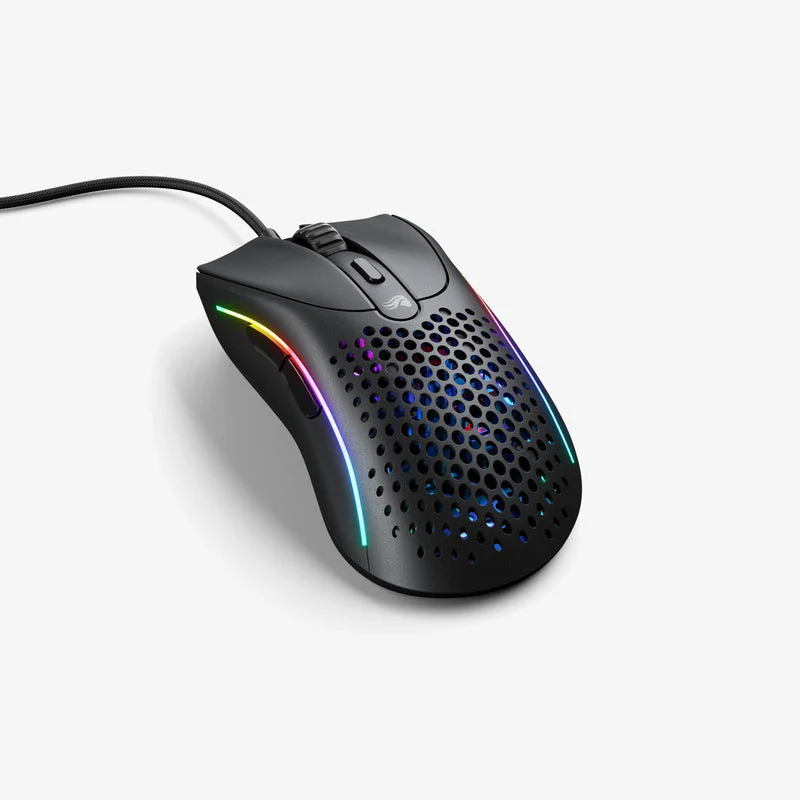 Glorious Model D 2 RGB Wired Ultralight Ergonomic Gaming Mouse (Matte Black, Matte White) - Image 5