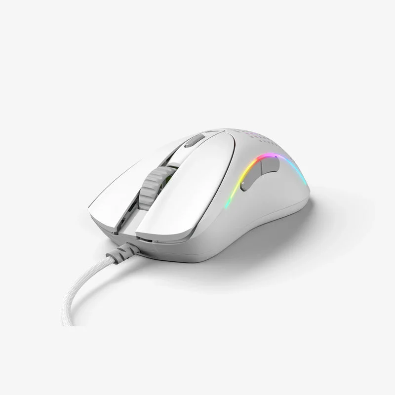 Glorious Model D 2 RGB Wired Ultralight Ergonomic Gaming Mouse (Matte Black, Matte White) - Image 8