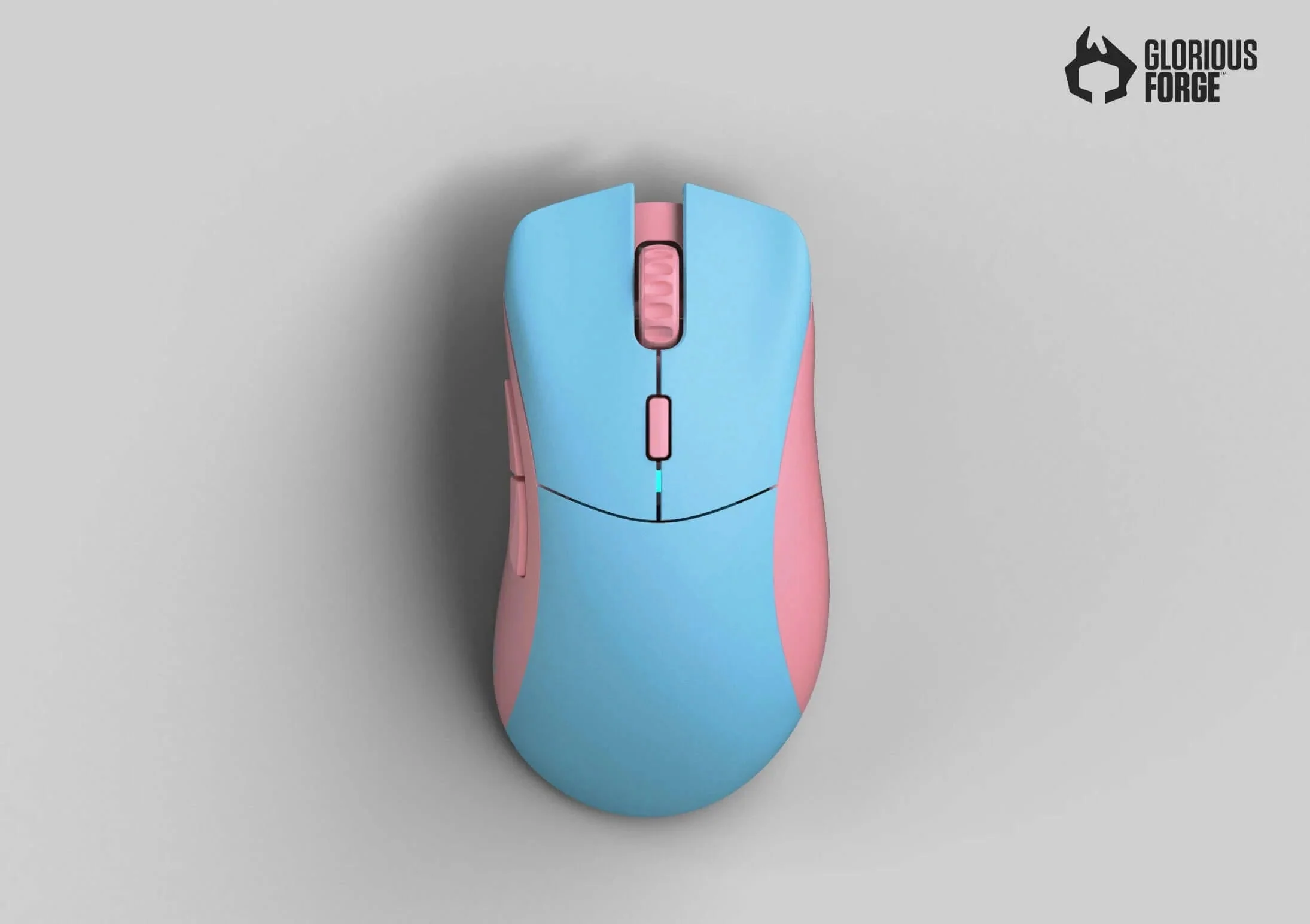 Glorious Model D Pro Skyline Wireless Gaming Mouse With Solid Shell (Pink/Blue-Forge) - Image 8