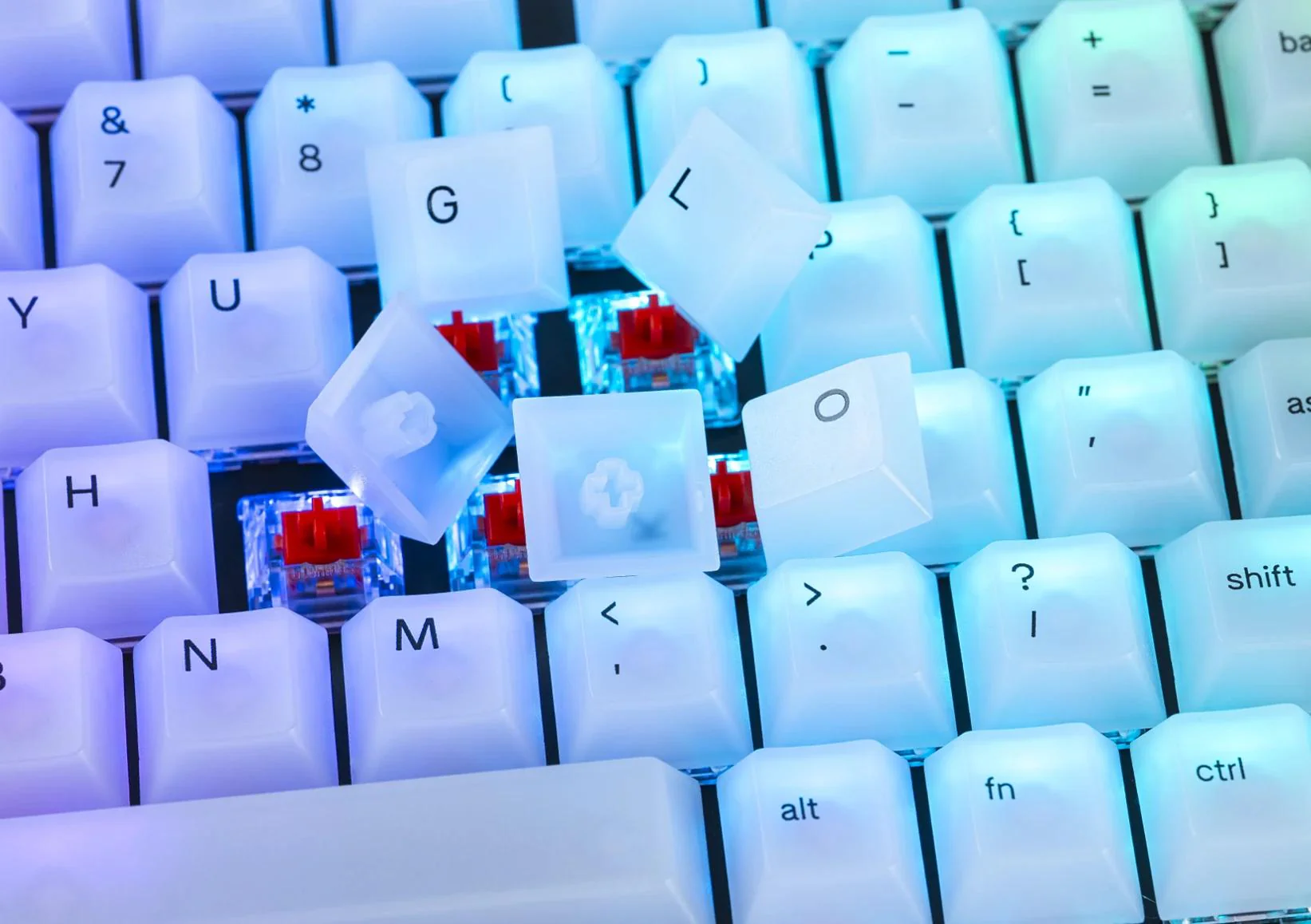 Glorious Polychroma RGB Translucent Keycaps For Vibrant RGB Lighting - Image 3