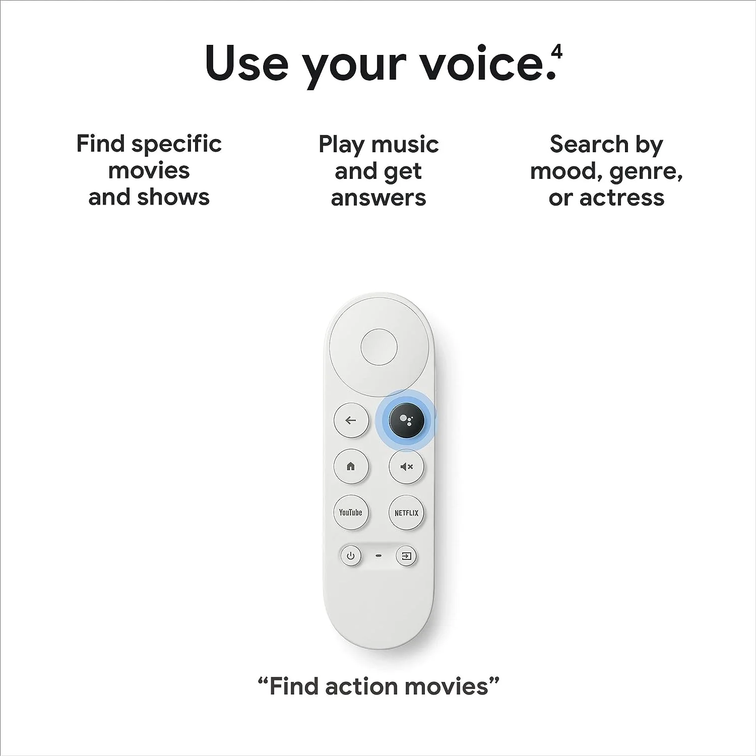 Google Chromecast HD With Google TV (Snow) - Image 3